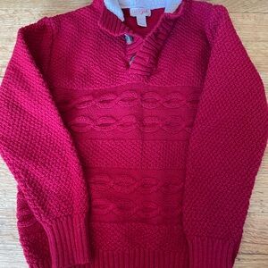 Boys Red Sweater